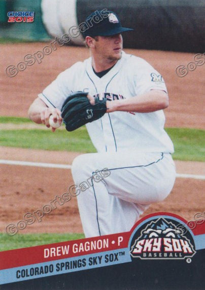 2015 Colorado Springs Sky Sox Drew Gagnon