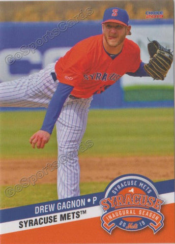 2019 Syracuse Mets Drew Gagnon