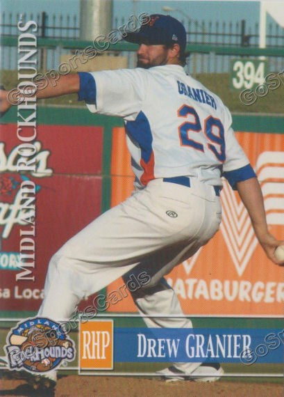 2014 Midland RockHounds Drew Granier