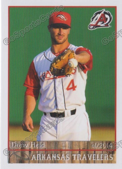 2014 Arkansas Travelers Drew Heid