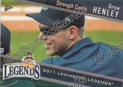2011 Lexington Legends Drew Henley