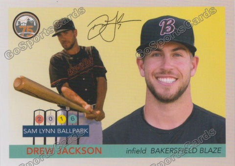 2016 Bakersfield Blaze Drew Jackson
