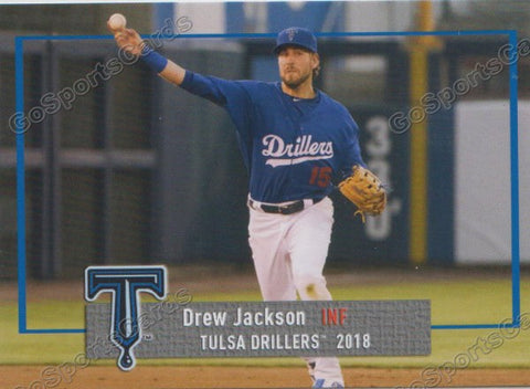 2018 Tulsa Drillers Drew Jackson