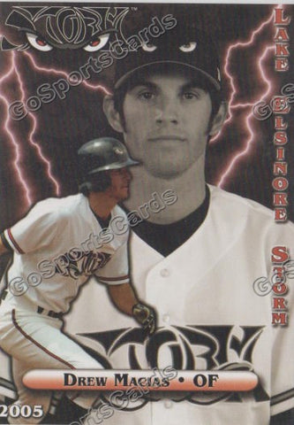 2005 Lake Elsinore Storm Drew Macias