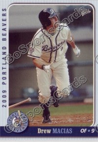 2009 Portland Beavers Drew Macias