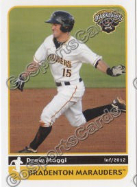 2012 Bradenton Marauders Drew Maggi