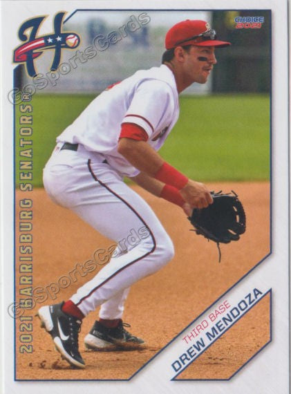2021 Harrisburg Senators Drew Mendoza