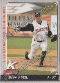 2009 Kannapolis Intimidators Drew O'Neil