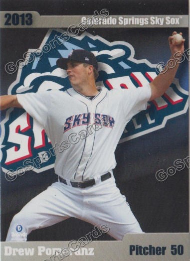 2013 Colorado Springs Sky Sox Drew Pomeranz
