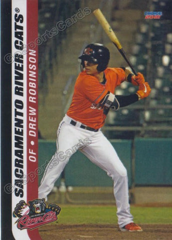 2021 Sacramento River Cats Drew Robinson