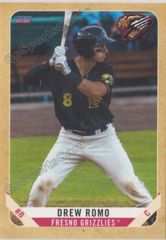 2021 Fresno Grizzlies Drew Romo