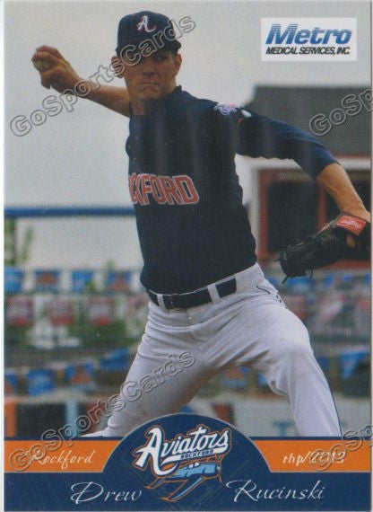 2013 Rockford Aviators Drew Rucinski