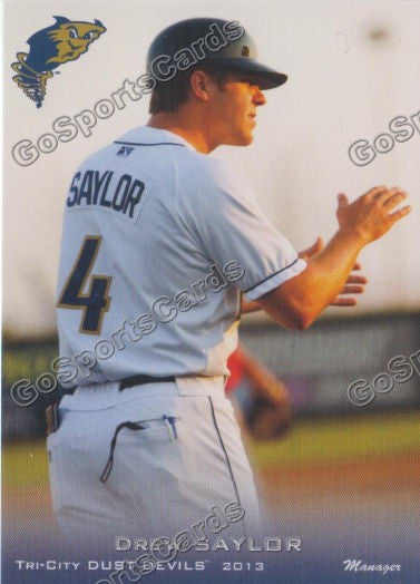 2013 Tri City Dust Devils Drew Saylor