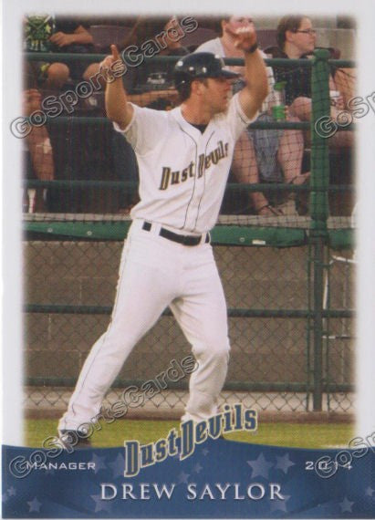 2014 Tri City Dust Devils Drew Saylor