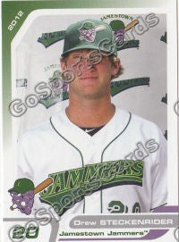 2012 Jamestown Jammers Drew Steckenrider
