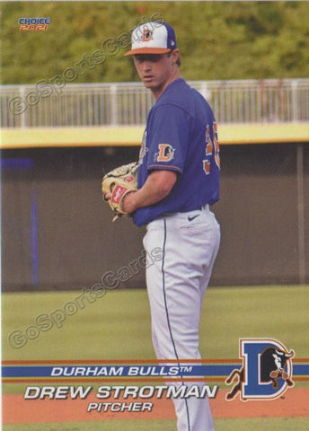 2021 Durham Bulls Drew Strotman