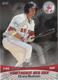2011 Pawtucket Red Sox Drew Sutton