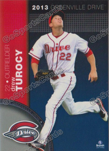 2013 Greenville Drive Drew Turocy