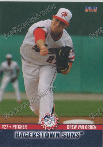 2015 Hagerstown Suns Drew Van Orden