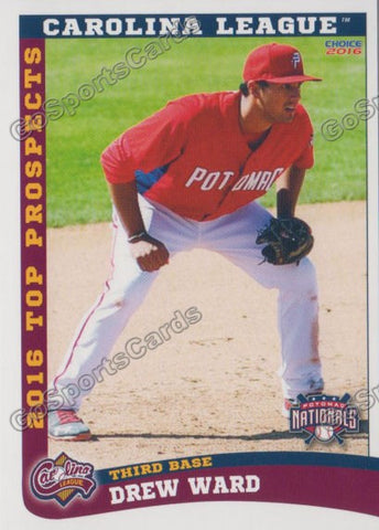 2016 Carolina League Top Prospect Drew Ward