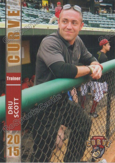 2015 Altoona Curve Dru Scott
