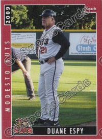 2009 Modesto Nuts Duane Espy
