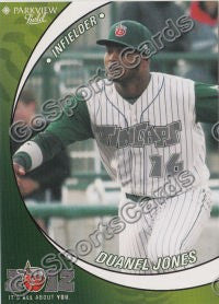 2012 Fort Wayne Tincaps Duanel Jones