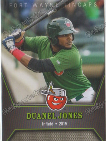 2015 Fort Wayne Tincaps Duanel Jones