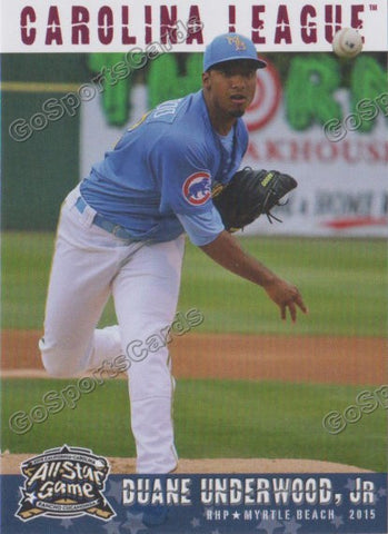 2015 Carolina League All Star Duane Underwood Jr