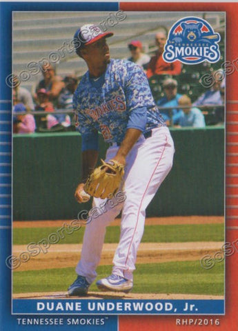 2016 Tennessee Smokies Duane Underwood Jr