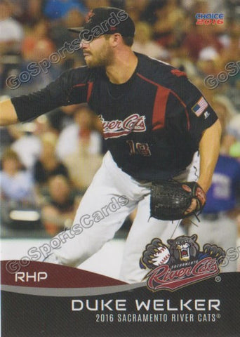 2016 Sacramento River Cats Duke Welker