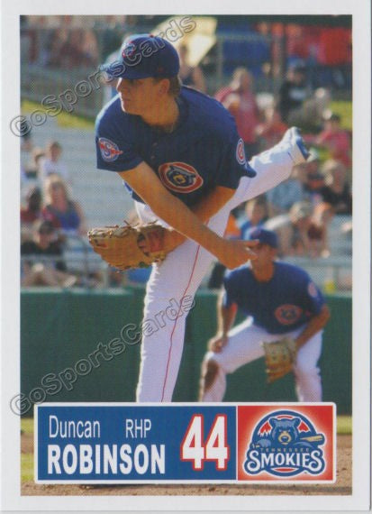 2018 Tennessee Smokies Duncan Robinson