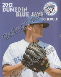 2012 Dunedin Blue Jays Pocket Schedule (Noah Syndergaard)