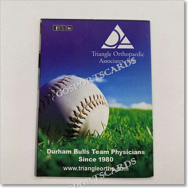 2015 Durham Bulls Pocket Schedule