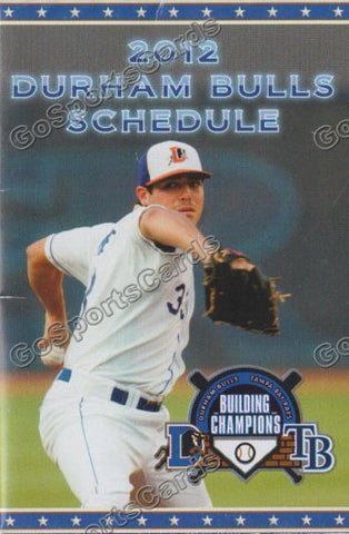 2012 Durham Bulls Pocket Schedule (Matt Moore)