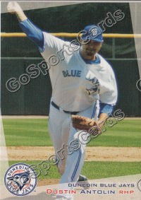 2012 Dunedin Blue Jays Dustin Antolin
