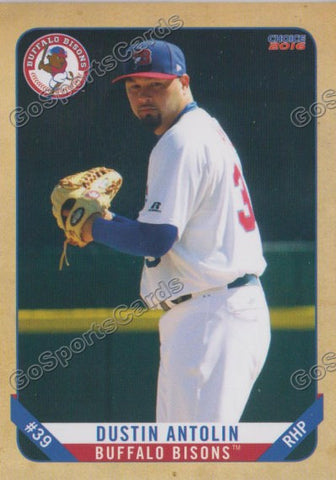 2016 Buffalo Bisons Dustin Antolin