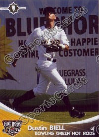 2010 Bowling Green Hot Rods Dustin Biell