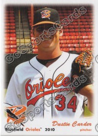 2010 Bluefield Orioles Dustin Carder