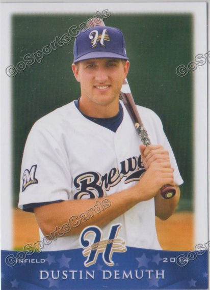 2014 Helena Brewers Dustin Demuth