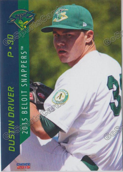 2015 Beloit Snappers Dustin Driver