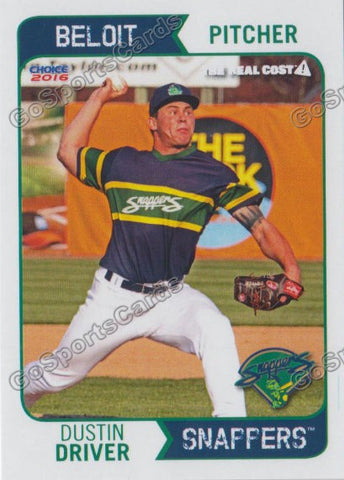 2016 Beloit Snappers Dustin Driver