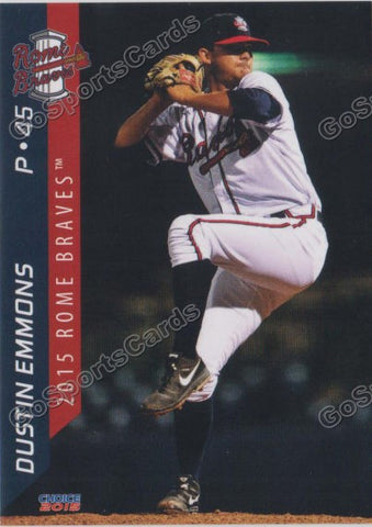 2015 Rome Braves Dustin Emmons