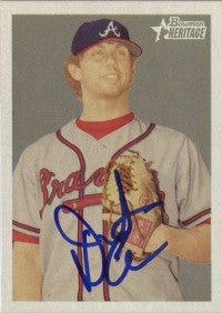 Dustin Evans 2006 Bowman Heritage #80 (Autograph)