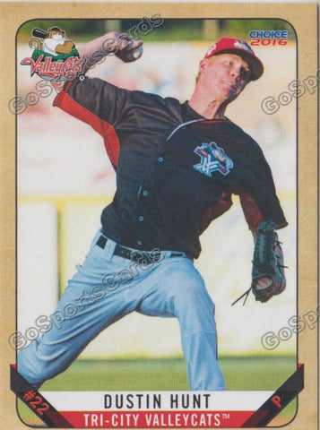 2016 Tri City ValleyCats Dustin Hunt