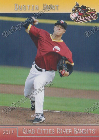 2017 Quad Cities River Bandits Dustin Hunt