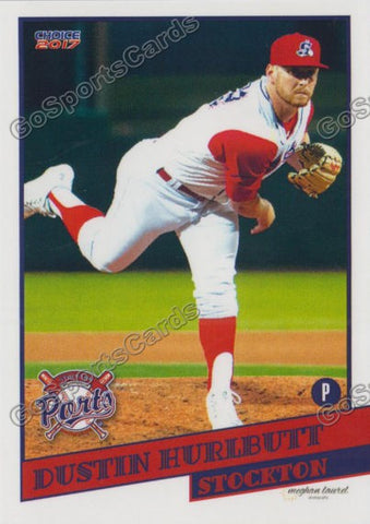 2017 Stockton Ports Dustin Hurlbutt