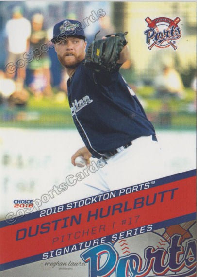 2018 Stockton Ports Dustin Hurlbutt