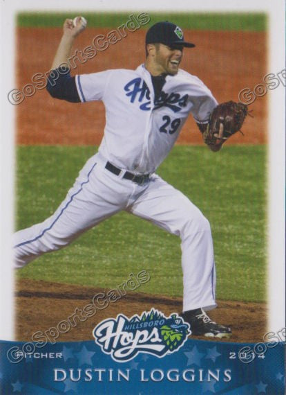 2014 Hillsboro Hops Dustin Loggins