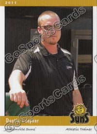 2011 Jacksonville Suns Dustin Luepker